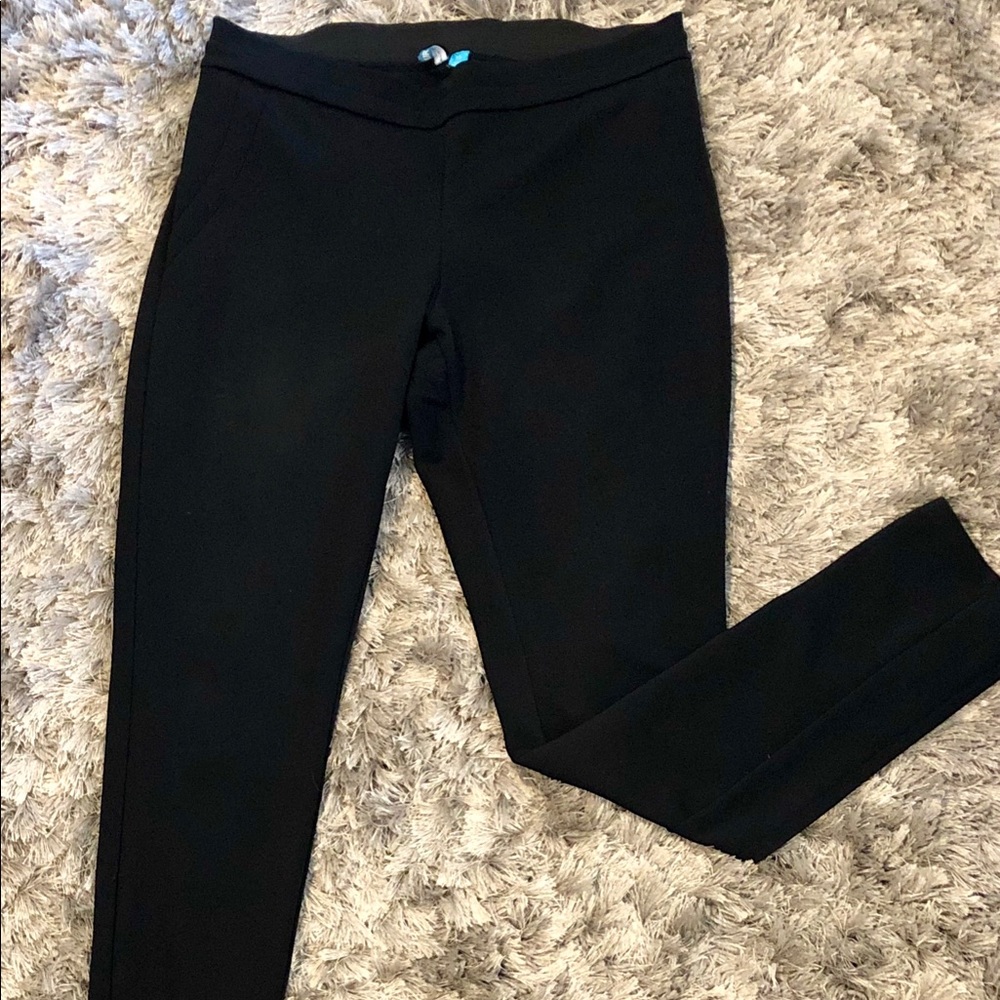 Black stretch dress pant